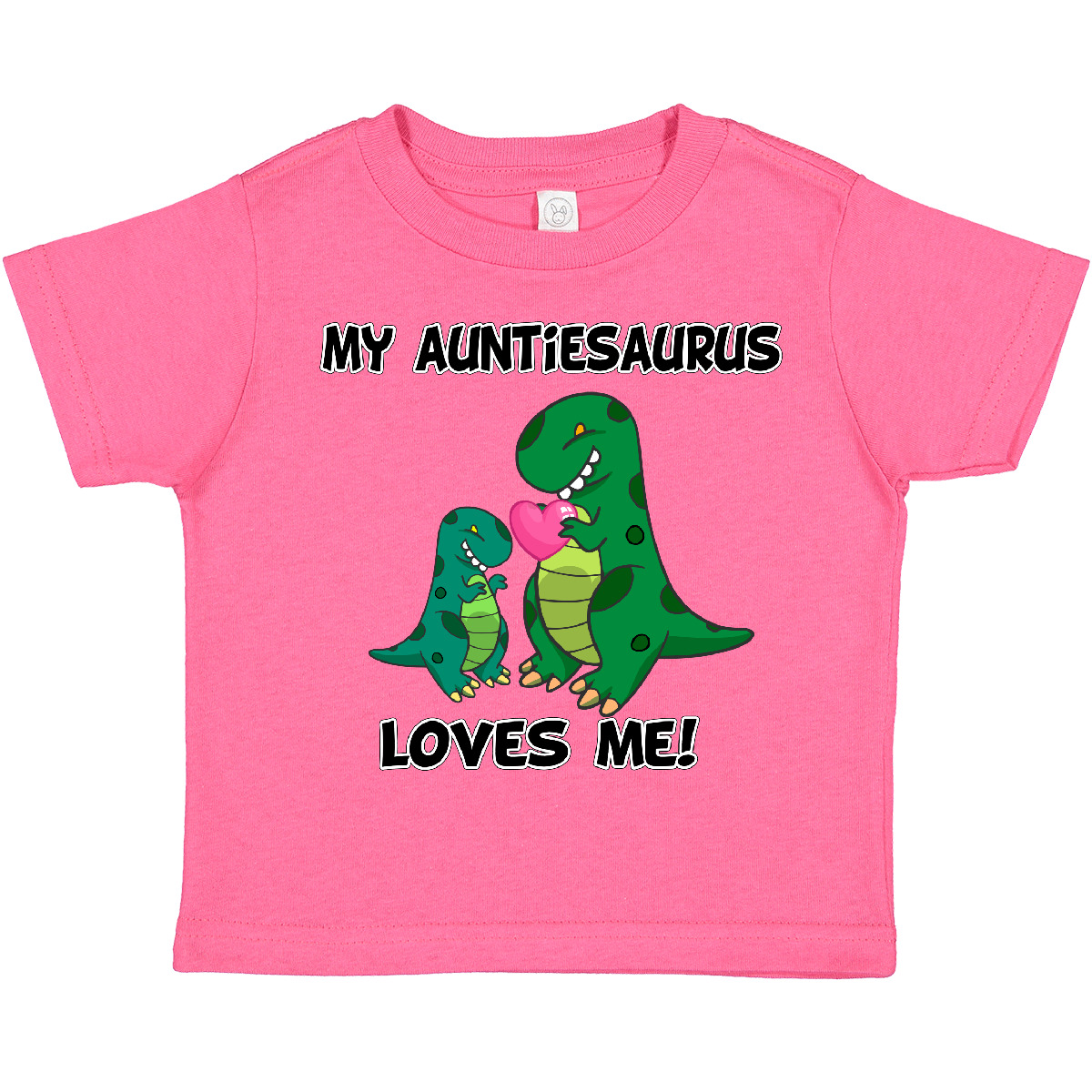 Inktastic My Auntiesaurus Loves Me Toddler T-Shirt Dinosaur Cute Aunt Child Kid - Picture 12 of 31