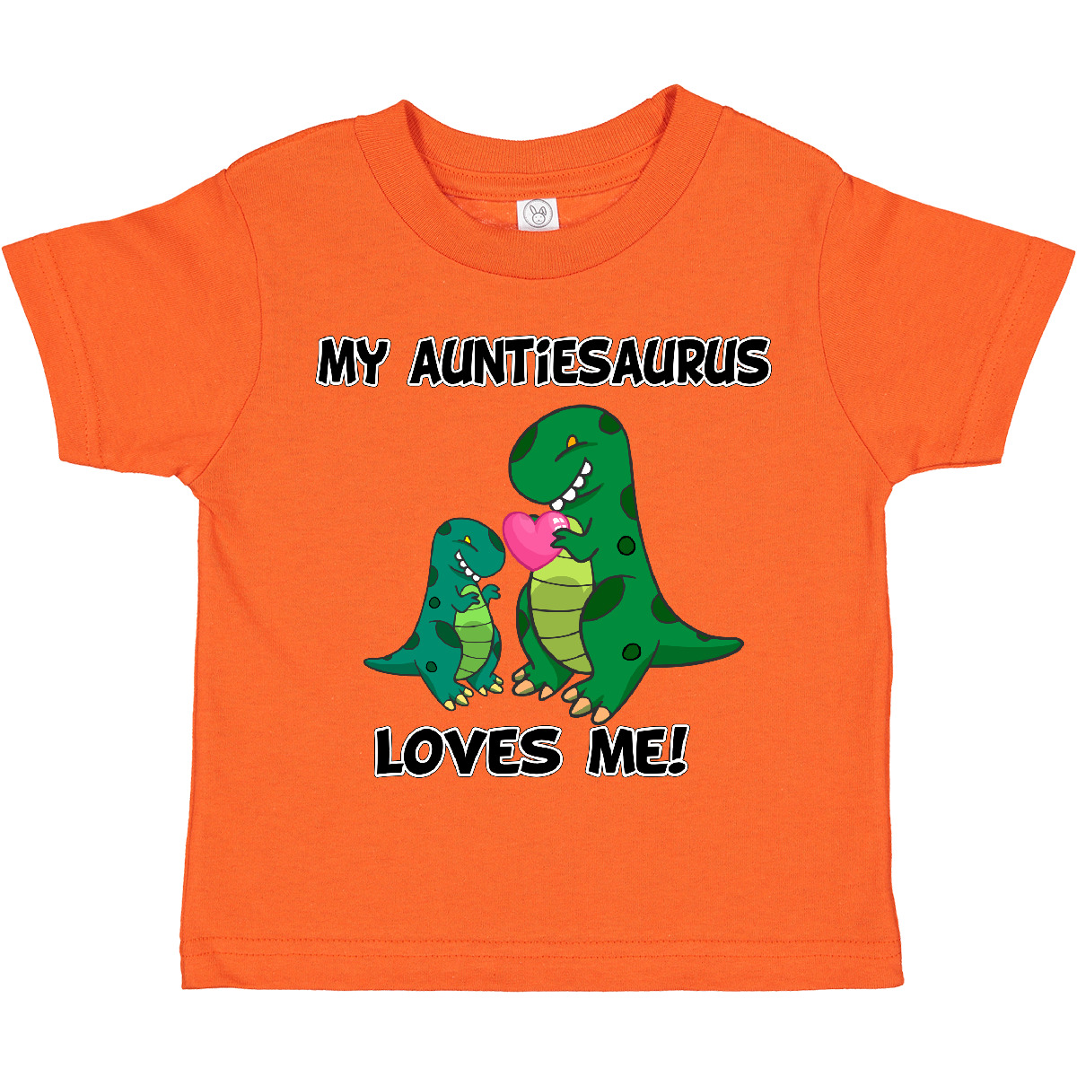 Inktastic My Auntiesaurus Loves Me Toddler T-Shirt Dinosaur Cute Aunt Child Kid - Picture 19 of 31