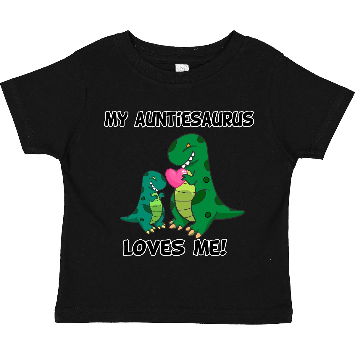 Inktastic My Auntiesaurus Loves Me Toddler T-Shirt Dinosaur Cute Aunt Child Kid - Picture 3 of 31