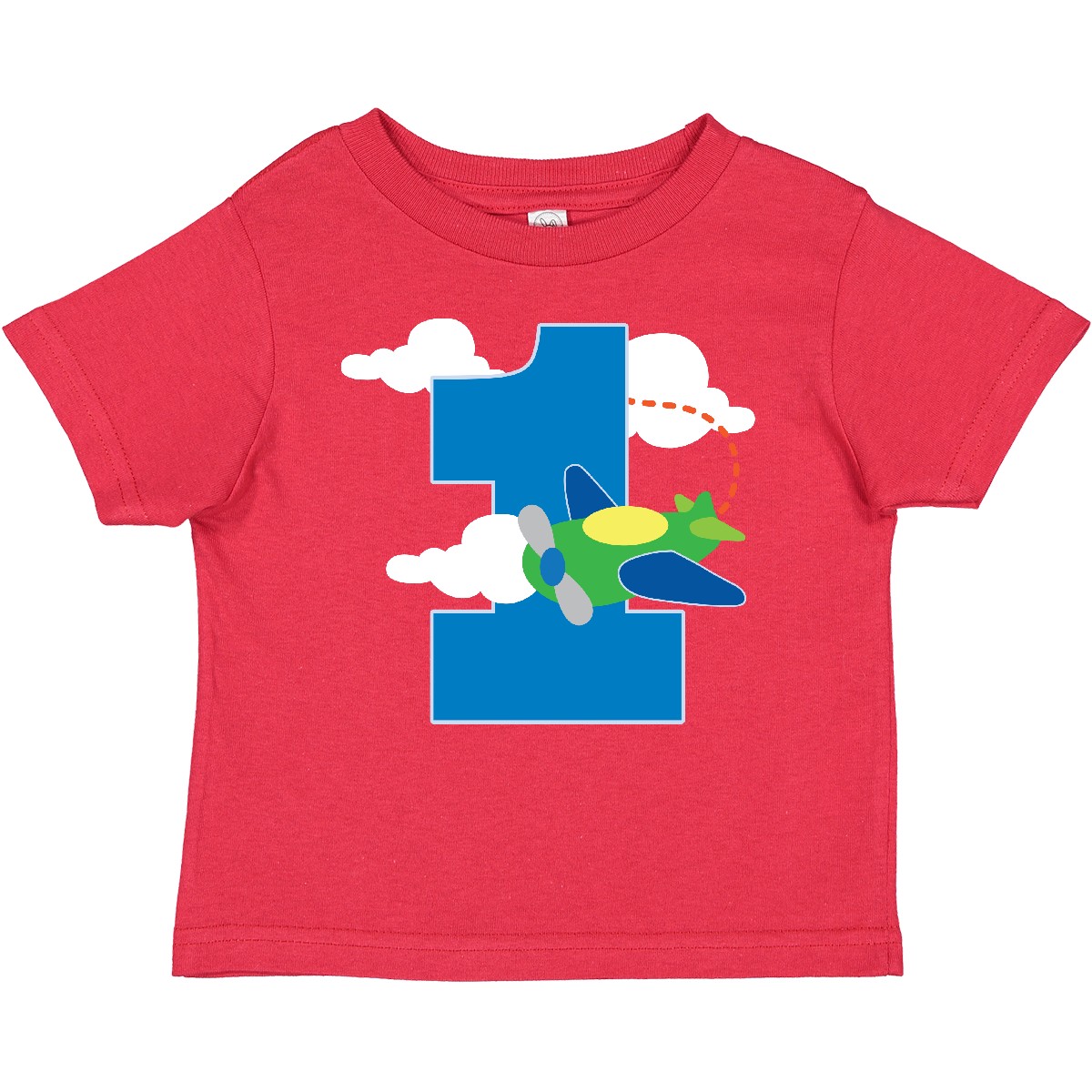 Inktastic 1st Birthday Airplane Pilot 1 Year Boys Baby T-Shirt First Im Childs - Picture 6 of 8