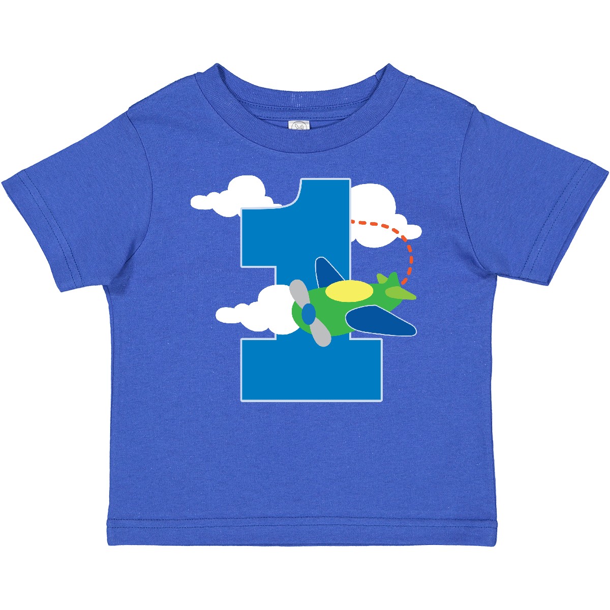Inktastic 1st Birthday Airplane Pilot 1 Year Boys Baby T-Shirt First Im Childs - Picture 7 of 8