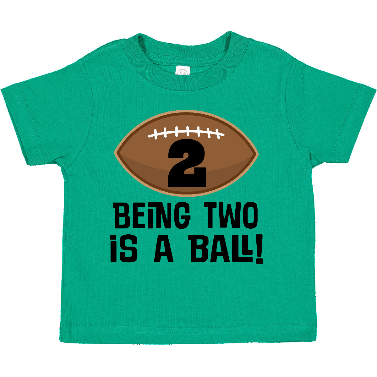 Inktastic 2nd Birthday Football Sports Boys Toddler T-Shirt 2 Two Year Old Im - Picture 5 of 11