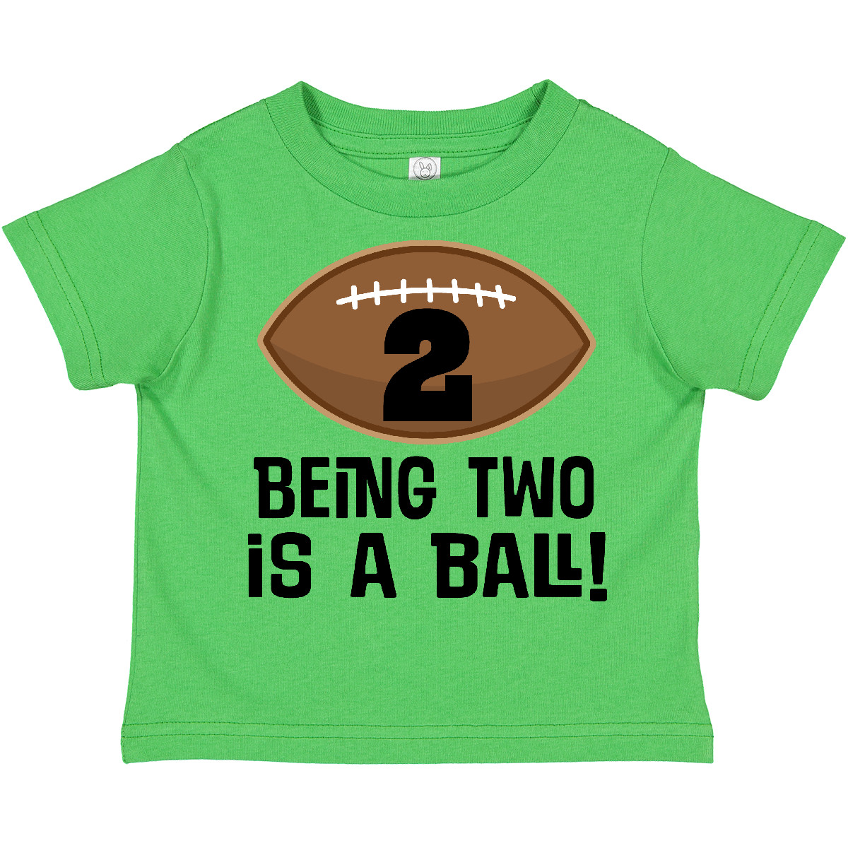 Inktastic 2nd Birthday Football Sports Boys Toddler T-Shirt 2 Two Year Old Im - Picture 2 of 11