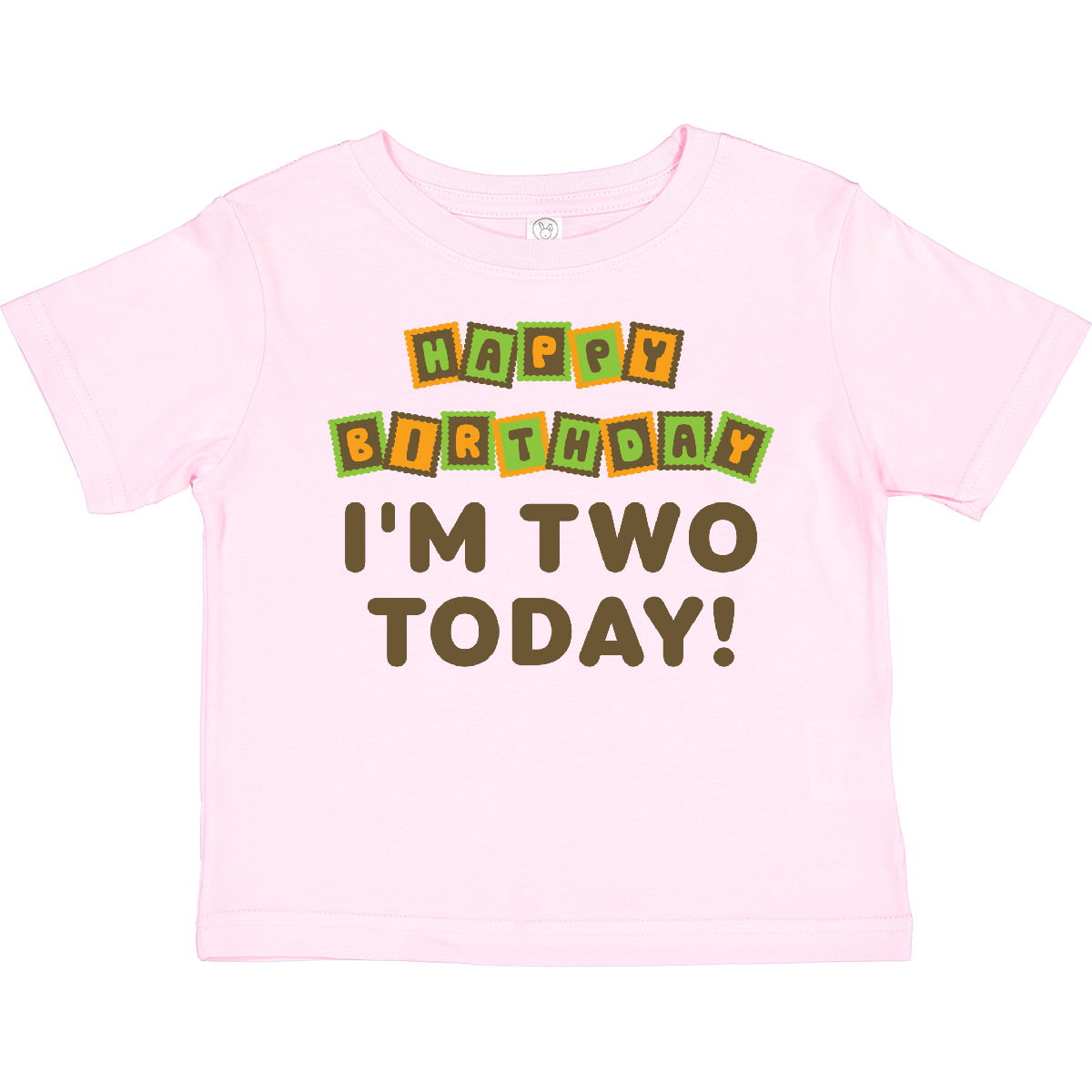 Inktastic Happy 2nd Birthday I'm Two Childs Toddler T-Shirt Second Year Old Kids - Picture 7 of 9