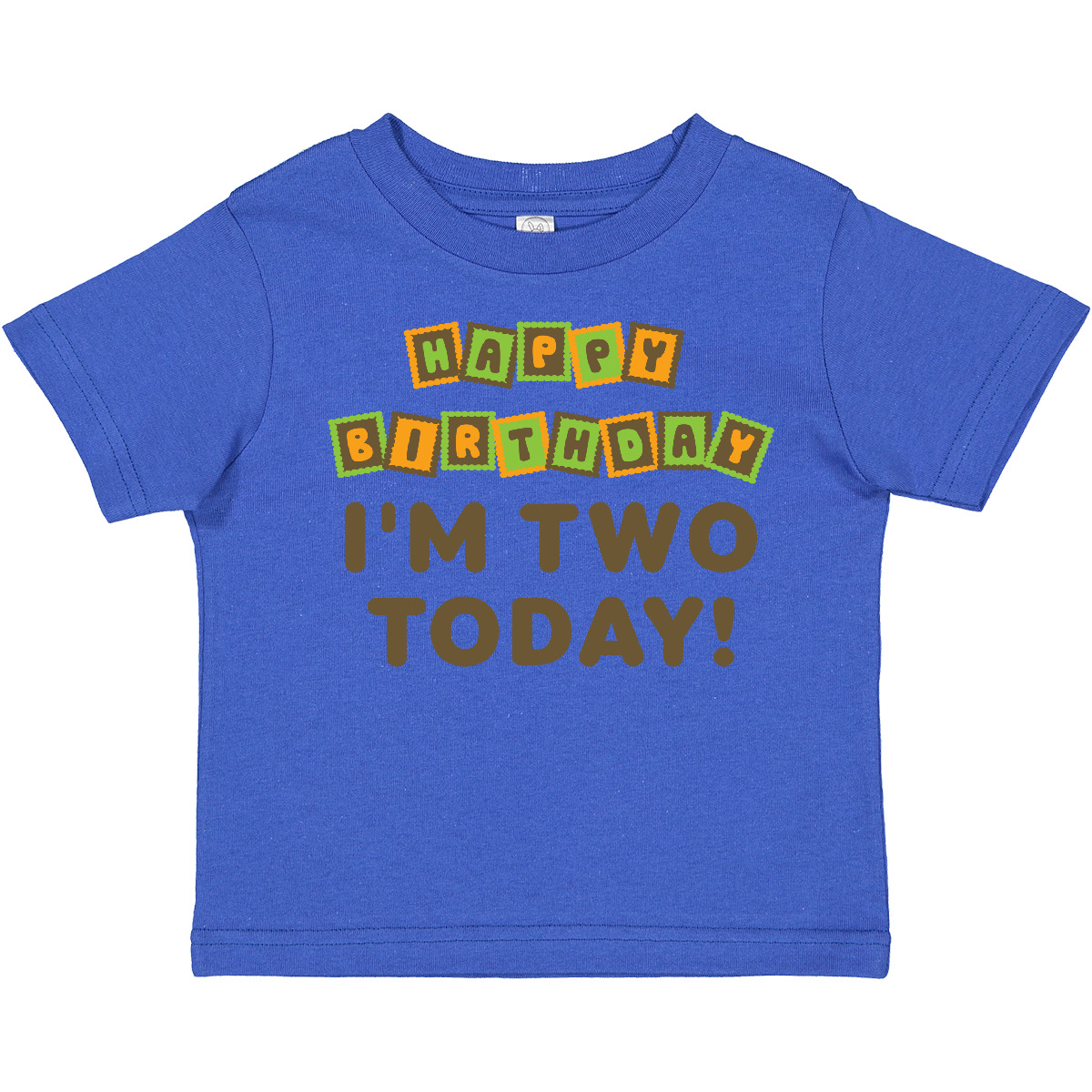 Inktastic Happy 2nd Birthday I'm Two Childs Toddler T-Shirt Second Year Old Kids - Picture 8 of 9