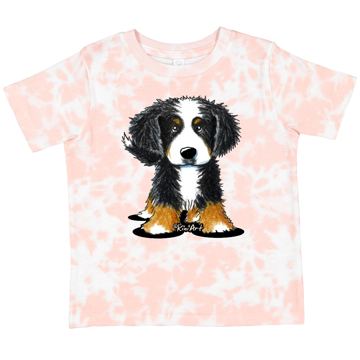 Inktastic Bernese Mountain Dog Toddler T-Shirt - KiniArt Bmd Cute Drawing Unisex - Picture 22 of 25