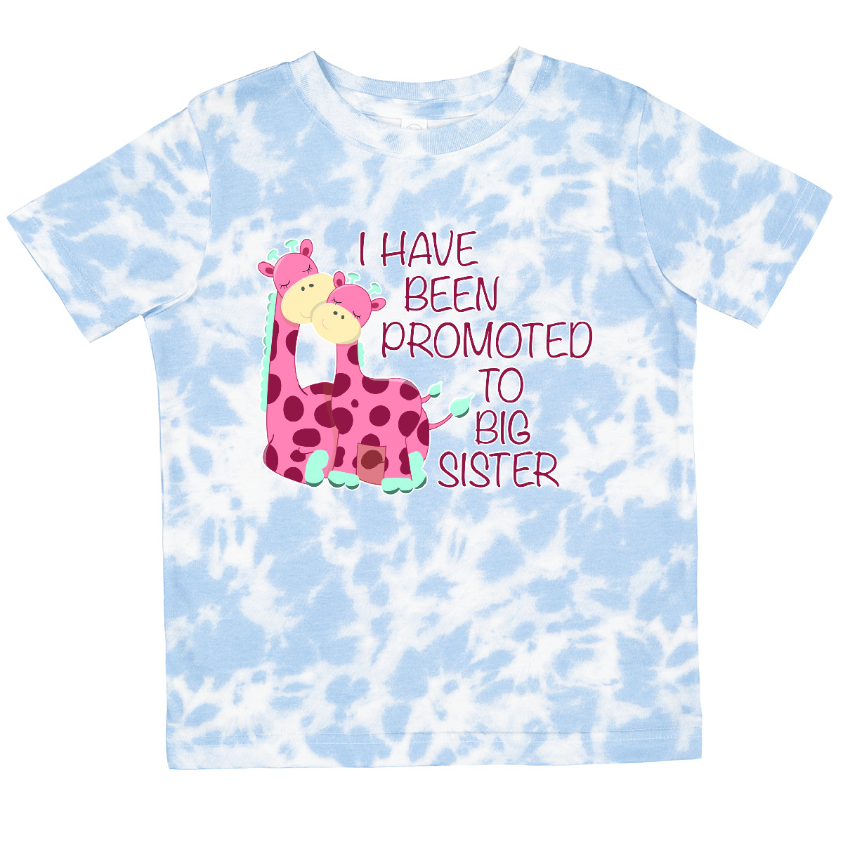 Inktastic I Have Been Promoted To Big Sister Pink Toddler T-Shirt Children Sis - Picture 10 of 11
