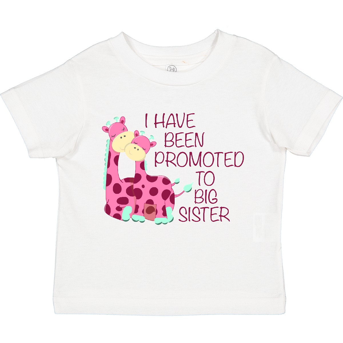 Inktastic I Have Been Promoted To Big Sister Pink Toddler T-Shirt Children Sis - Picture 11 of 11