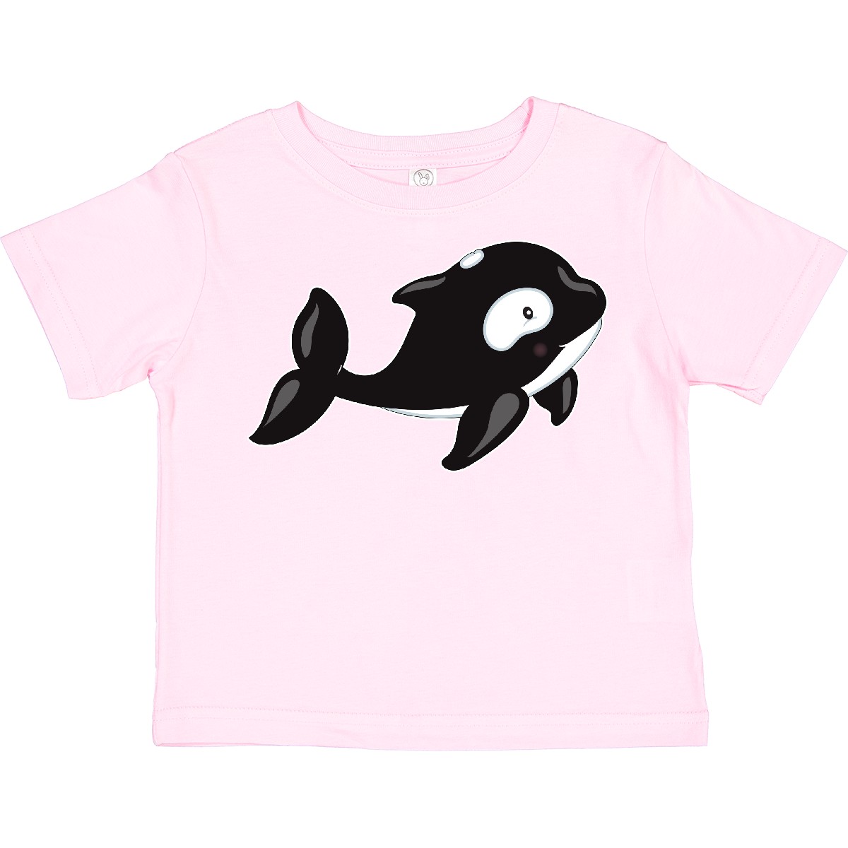 Inktastic Cute Baby Orca Toddler T-Shirt Winter Animals Arctic Cold Snow Whale - Picture 7 of 10