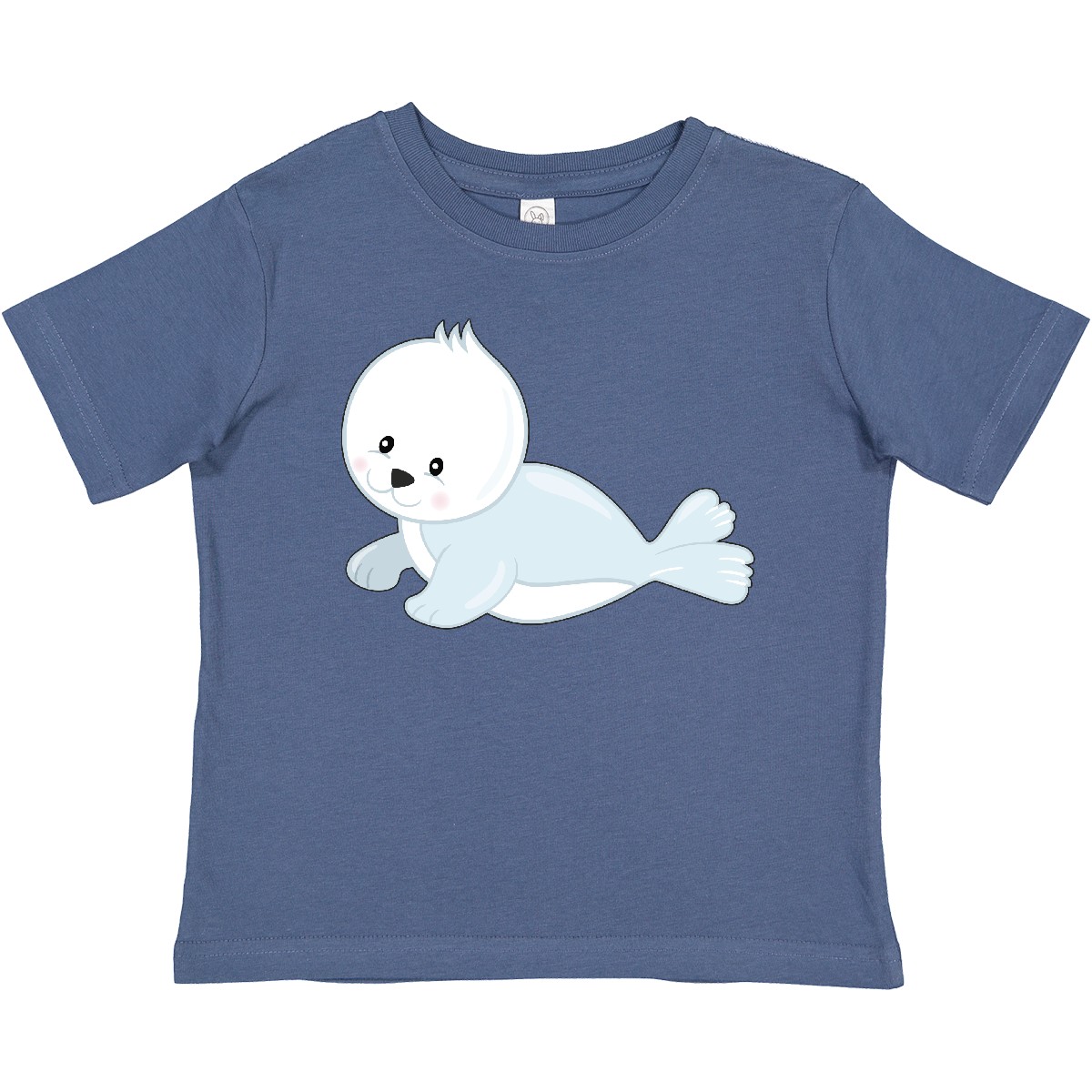 Inktastic Baby Robbe Baby T-Shirt Winter Tiere Arktis Kalt Schnee süß Blubber - Bild 2 von 4