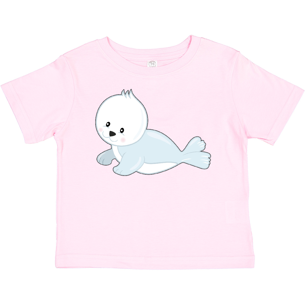 Inktastic Baby Robbe Baby T-Shirt Winter Tiere Arktis Kalt Schnee süß Blubber - Bild 4 von 4