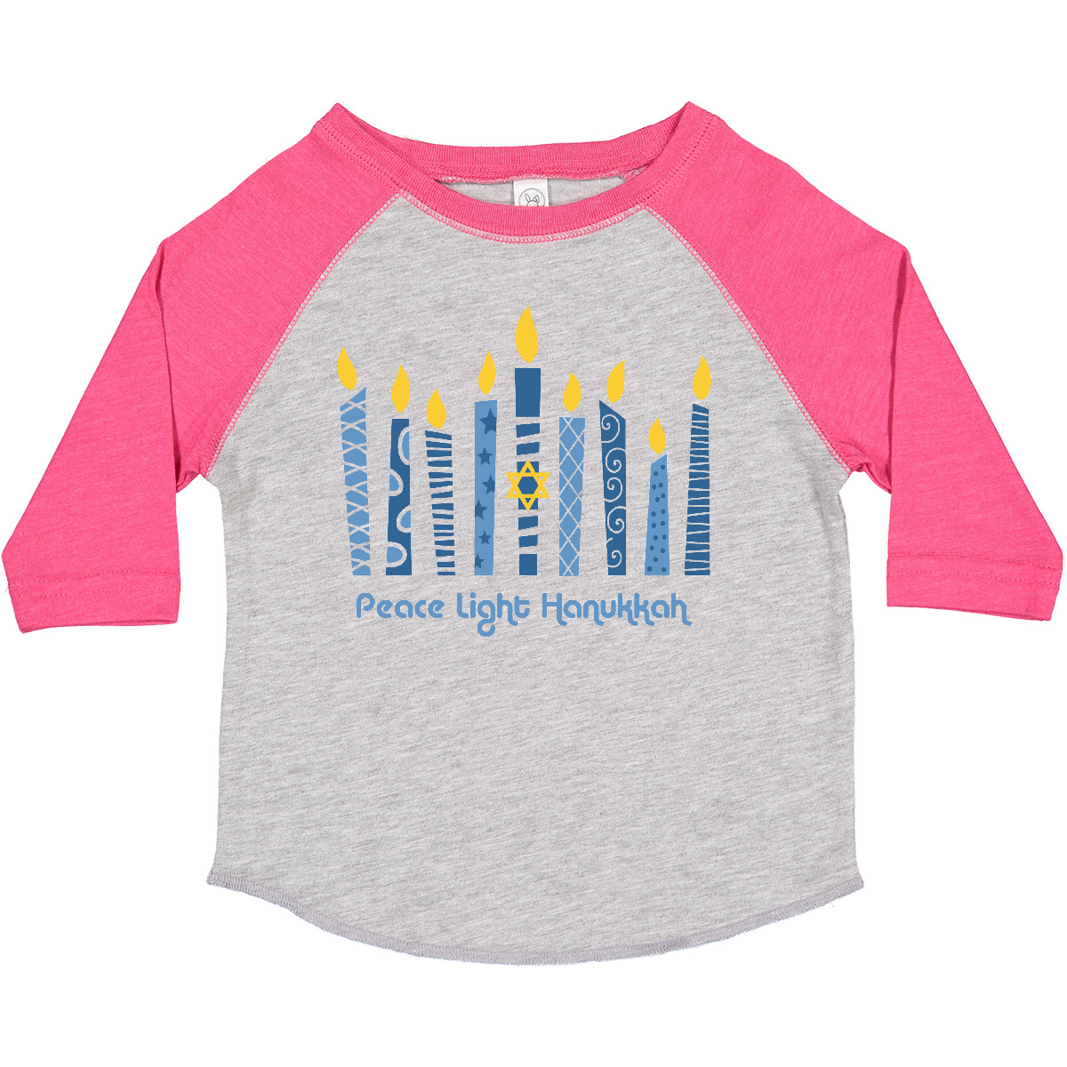 Inktastic Peace Light Hanukkah Toddler T-Shirt Chanukah Festival Of Lights Star - Picture 2 of 13