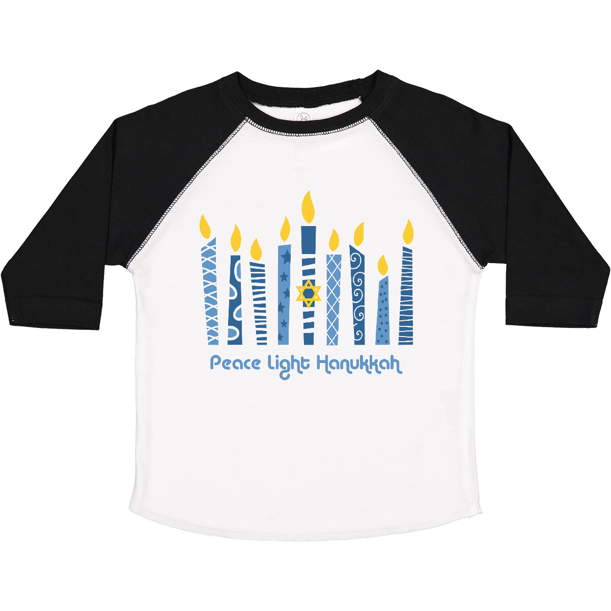 Inktastic Peace Light Hanukkah Toddler T-Shirt Chanukah Festival Of Lights Star - Picture 13 of 13