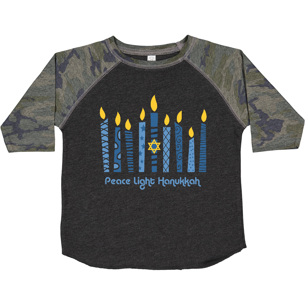 Inktastic Peace Light Hanukkah Toddler T-Shirt Chanukah Festival Of Lights Star - Picture 9 of 13