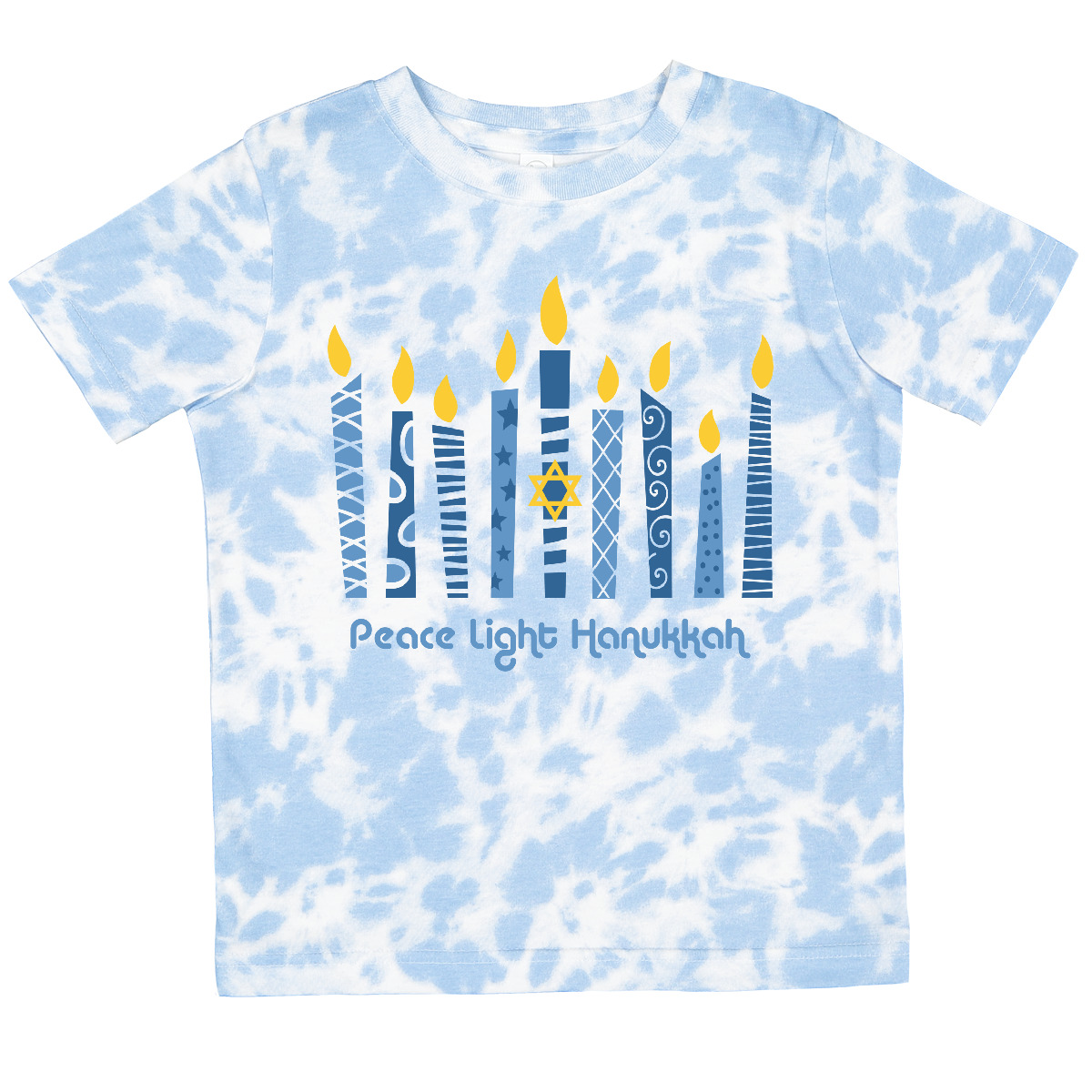 Inktastic Peace Light Hanukkah Toddler T-Shirt Chanukah Festival Of Lights Star - Picture 10 of 13