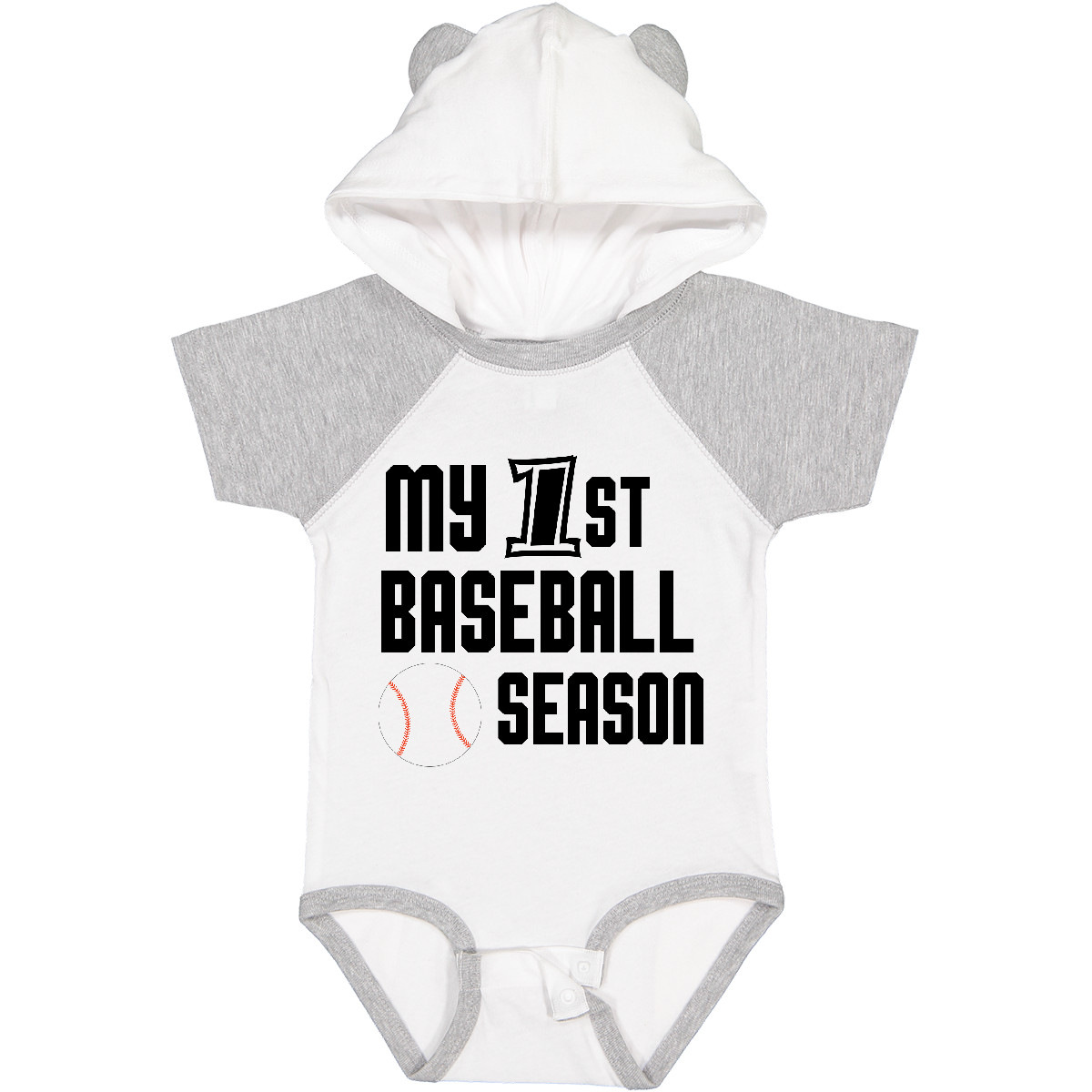 Inktastic My 1st Baseball Season Baby Bodysuit Children First Boy Toddler Sport - Picture 7 of 7