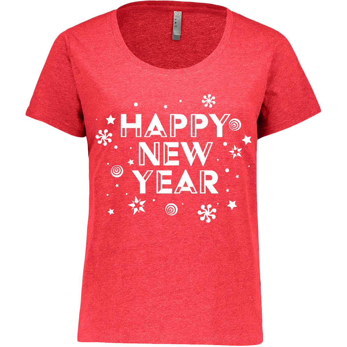 Inktastic Happy New Year Women's Plus Size T-Shirt Years Celebrate 2017 Party - Picture 3 of 3