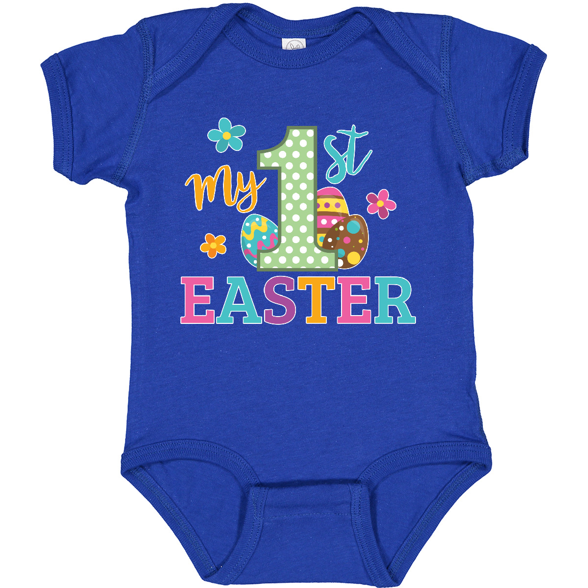 Inktastic My 1st Easter Baby Bodysuit Kids Spring Egg His Her Flowers One-piece - Picture 19 of 24