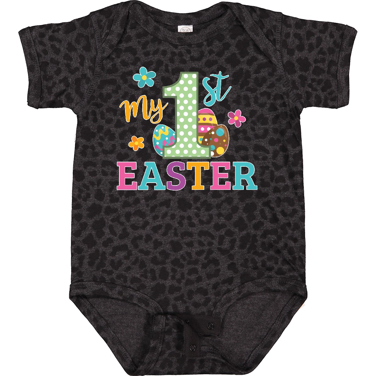 Inktastic My 1st Easter Baby Bodysuit Kids Spring Egg His Her Flowers One-piece - Picture 4 of 24