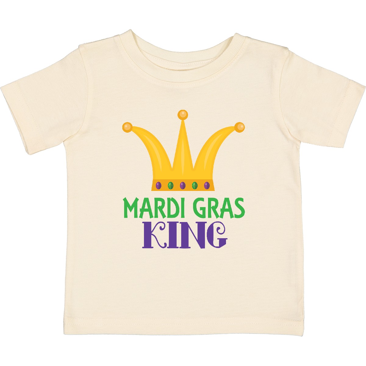 Inktastic Mardi Gras King Celebration Party Baby T-Shirt Mens New Orleans Nola - Picture 4 of 4