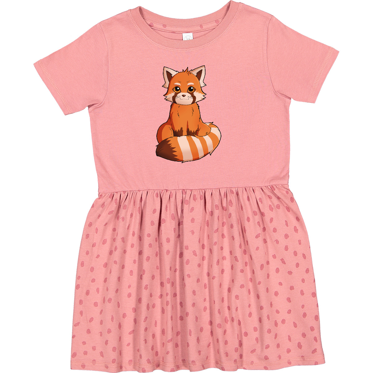 Inktastic Red Panda T-shirt Toddler Dress Animals Cute Animal China Illustration