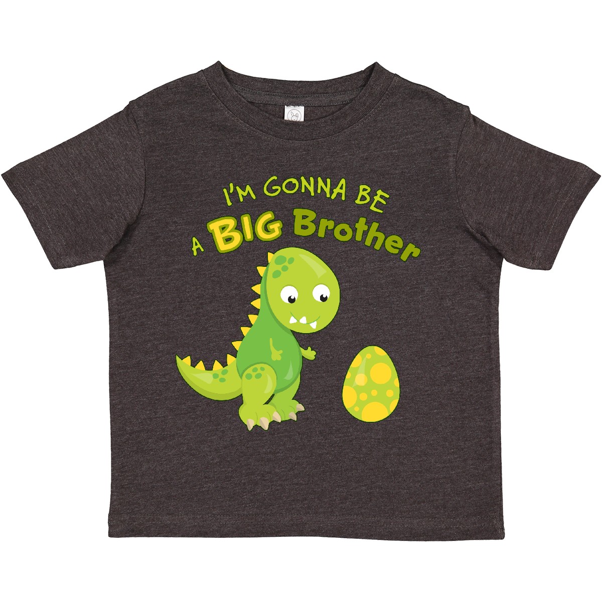 Inktastic I'm Gonna Be A Big Brother - Dino Kleinkind T-Shirt Geschwister Dinosaurier süß - Bild 11 von 12