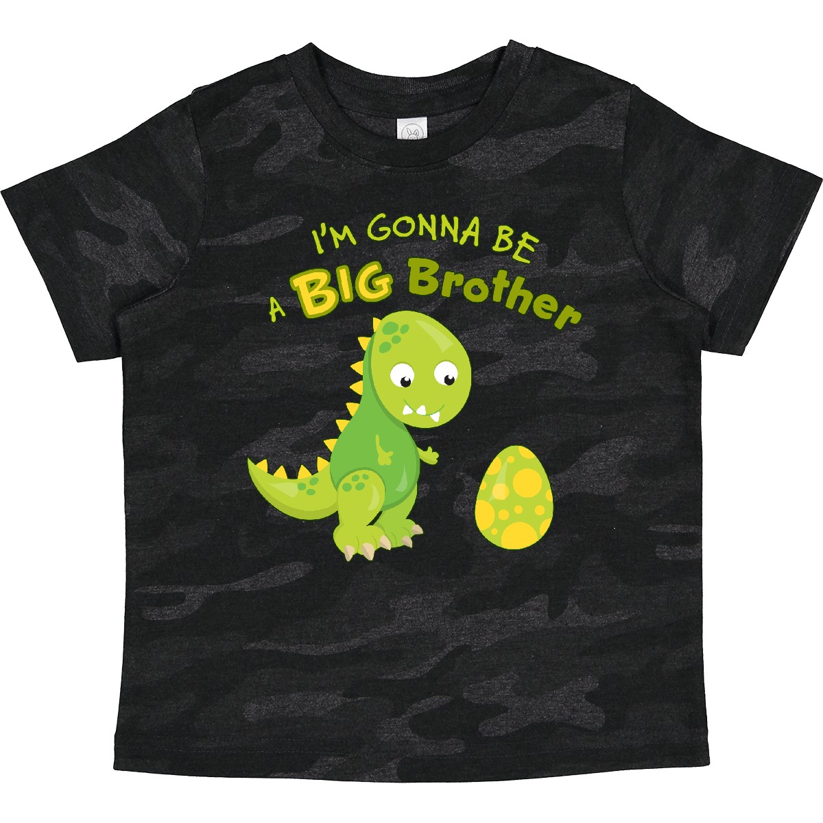 Inktastic I'm Gonna Be A Big Brother-dino Toddler T-Shirt Siblings Dinosaur Cute - Picture 10 of 11