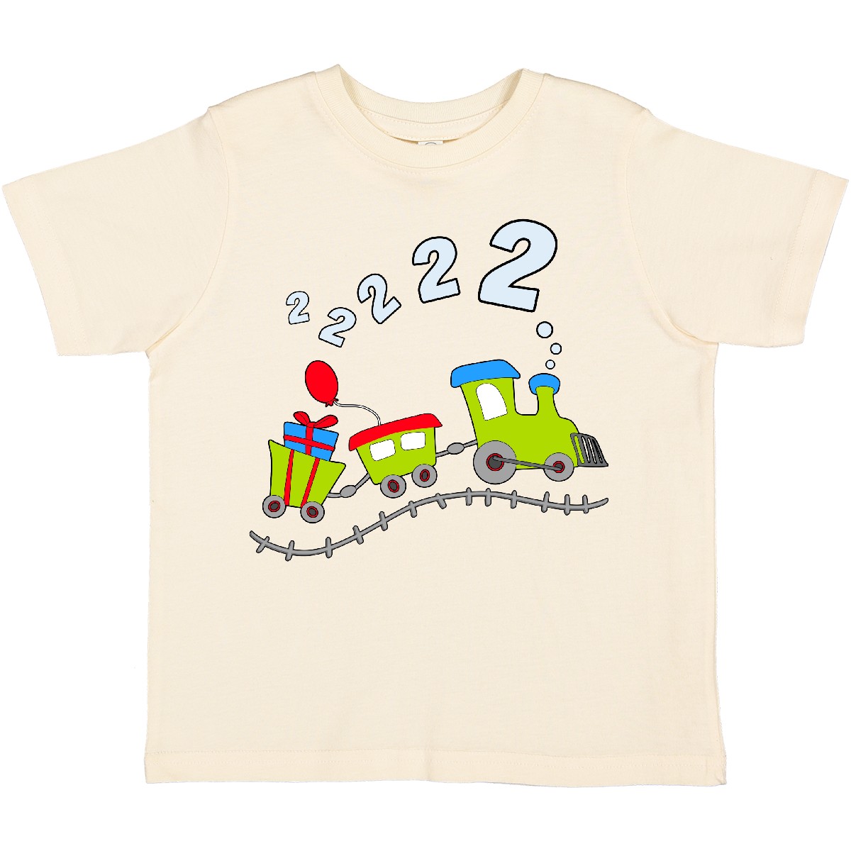 Camiseta Inktastic Segundo Cumpleaños Fiesta de Cumpleaños Tren Niño Pequeño Cumpleaños 2do Motor Vapor - Imagen 9 de 15