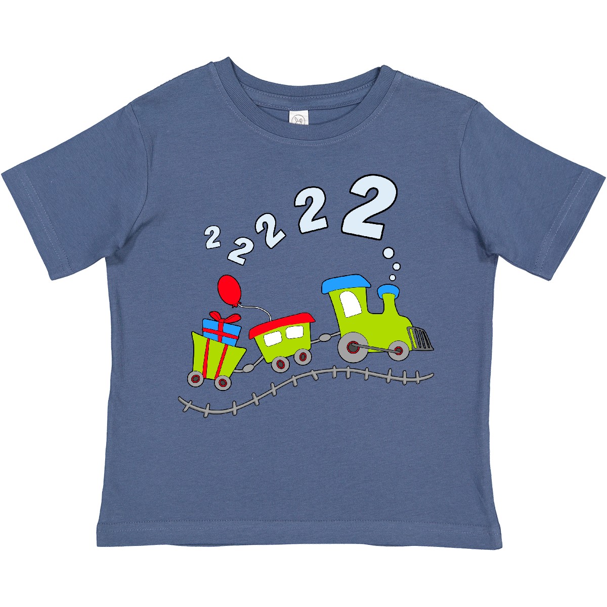 Camiseta Inktastic Segundo Cumpleaños Fiesta de Cumpleaños Tren Niño Pequeño Cumpleaños 2do Motor Vapor - Imagen 7 de 15