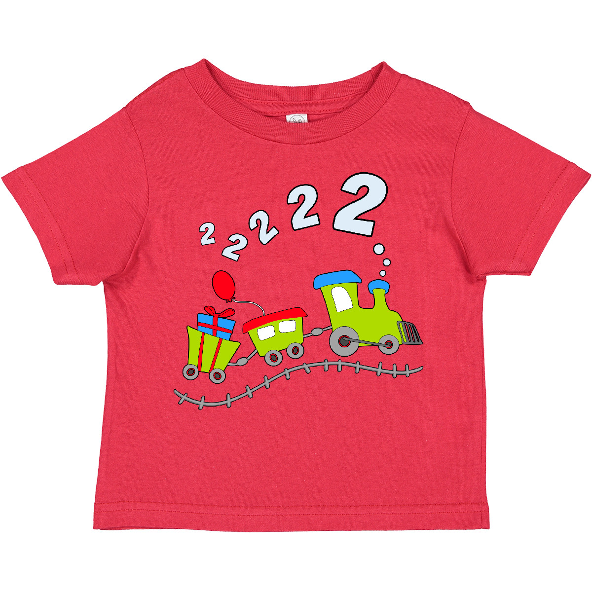 Camiseta Inktastic Segundo Cumpleaños Fiesta de Cumpleaños Tren Niño Pequeño Cumpleaños 2do Motor Vapor - Imagen 11 de 15