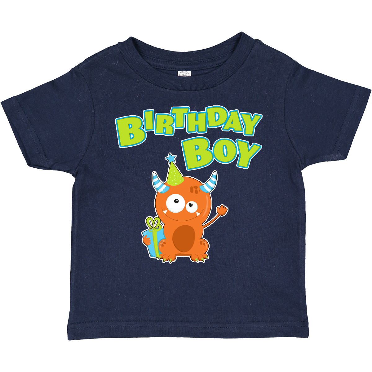 Inktastic Birthday Boy Toddler T-Shirt Birthdays Boys Monster Cute Fun Present - Picture 6 of 8
