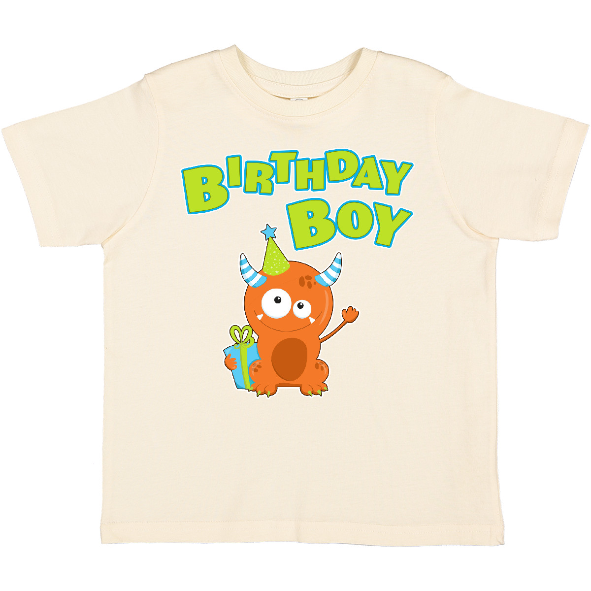 Inktastic Birthday Boy Toddler T-Shirt Birthdays Boys Monster Cute Fun Present - Picture 5 of 8