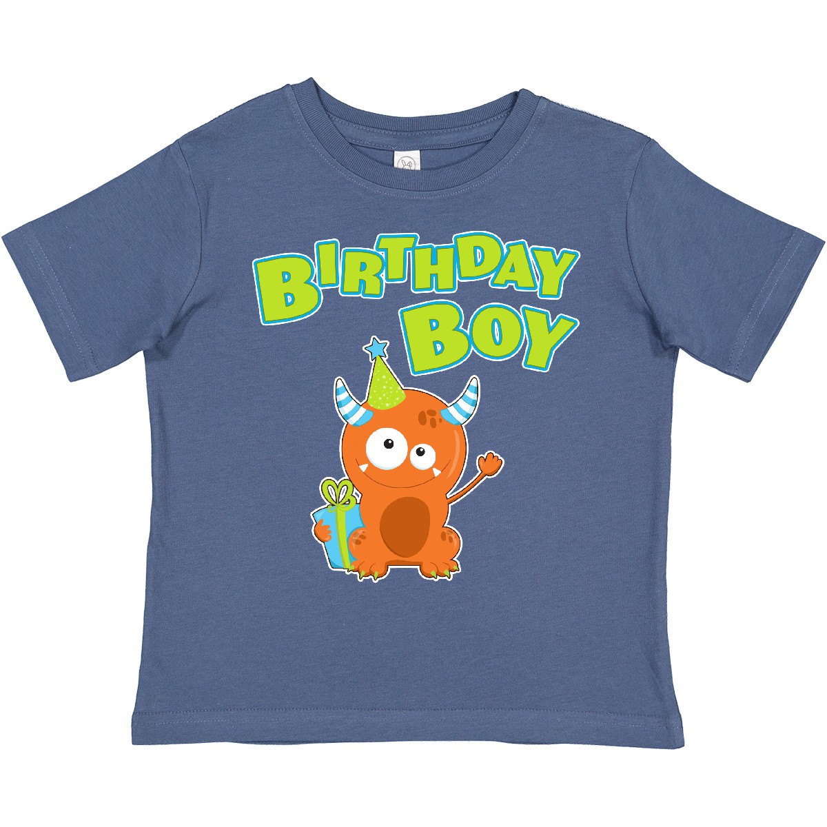Inktastic Birthday Boy Toddler T-Shirt Birthdays Boys Monster Cute Fun Present - Picture 4 of 8
