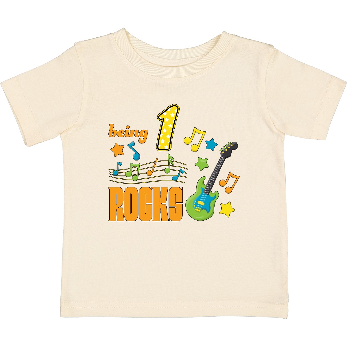Inktastic Being One Rocks- First Birthday Baby T-Shirt Birthdays 1st Babys 12 - Picture 3 of 7