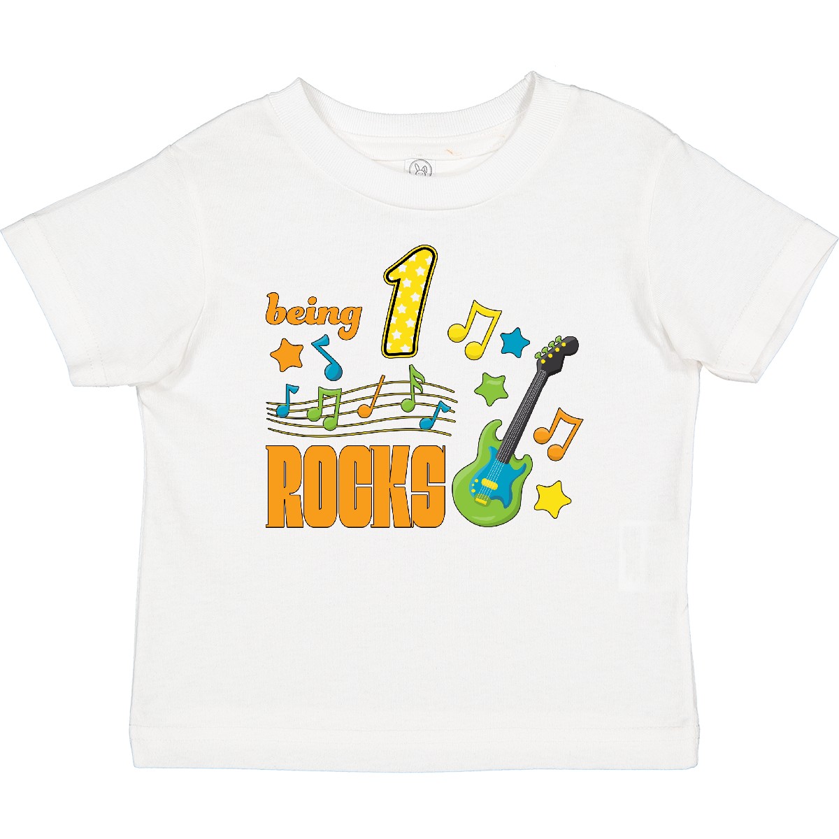 Inktastic Being One Rocks- First Birthday Baby T-Shirt Birthdays 1st Babys 12 - Picture 7 of 7