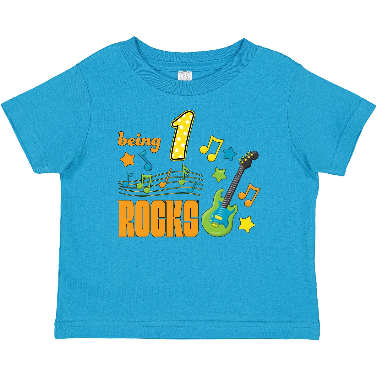 Inktastic Being One Rocks- First Birthday Baby T-Shirt Birthdays 1st Babys 12 - Picture 6 of 7