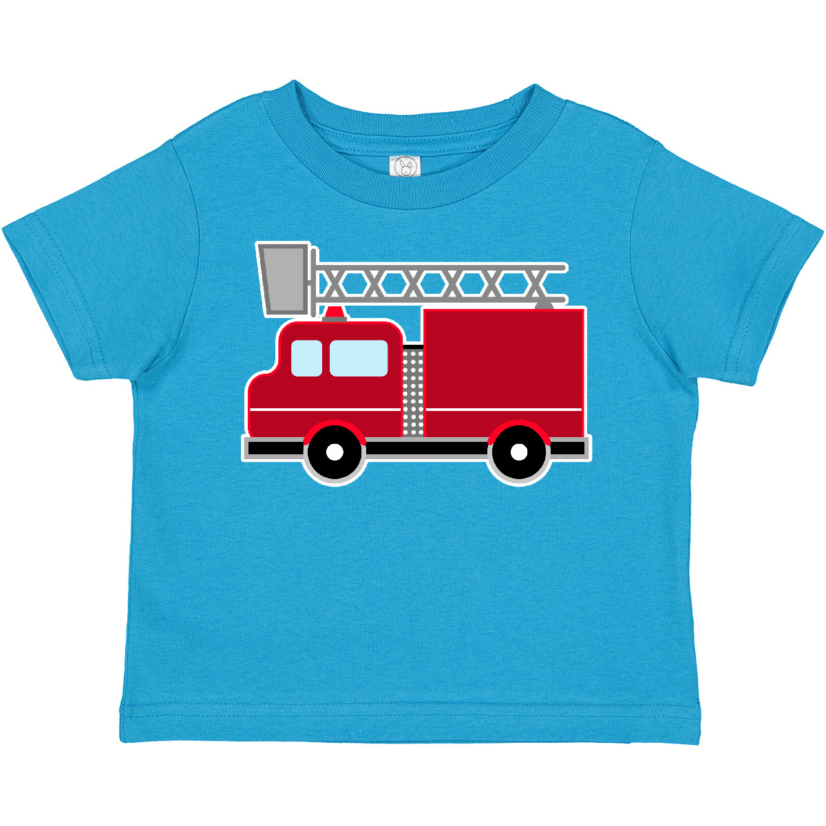 T-Shirt Inktastic rot Feuerwehr Feuerwehrauto Kleinkind Feuerwehrauto Fighter süß Kinder - Bild 23 von 23