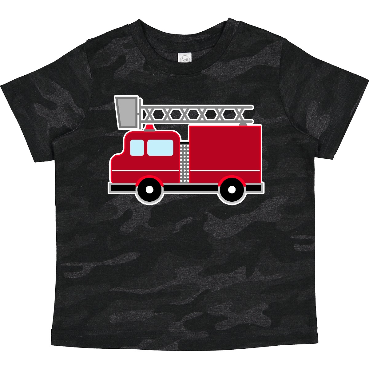 Inktastic Red Firefighter Fire Truck Toddler T-Shirt Firetruck Fighter Cute Kids - Picture 21 of 22