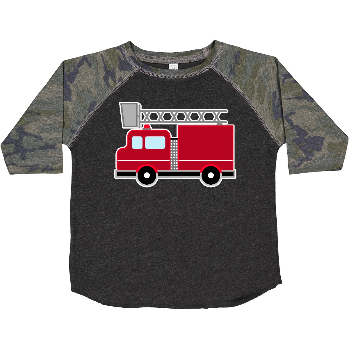 Inktastic Red Firefighter Fire Truck Toddler T-Shirt Firetruck Fighter Cute Kids - Picture 20 of 22