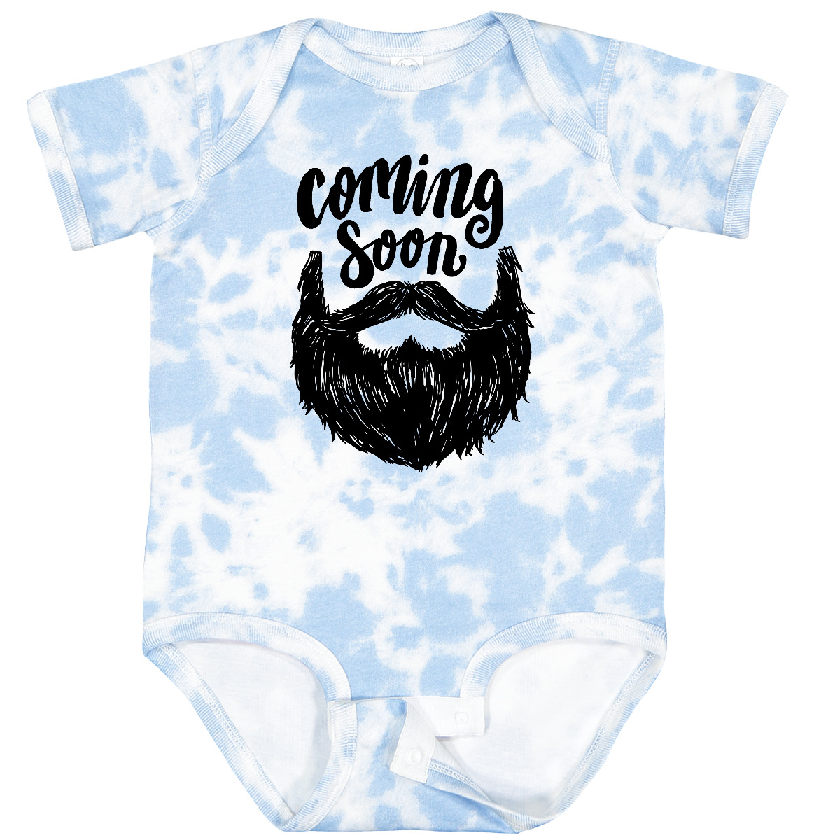Inktastic Beard Coming Soon Baby Bodysuit Men Beards Tattoos Trend Illustration - Picture 8 of 9