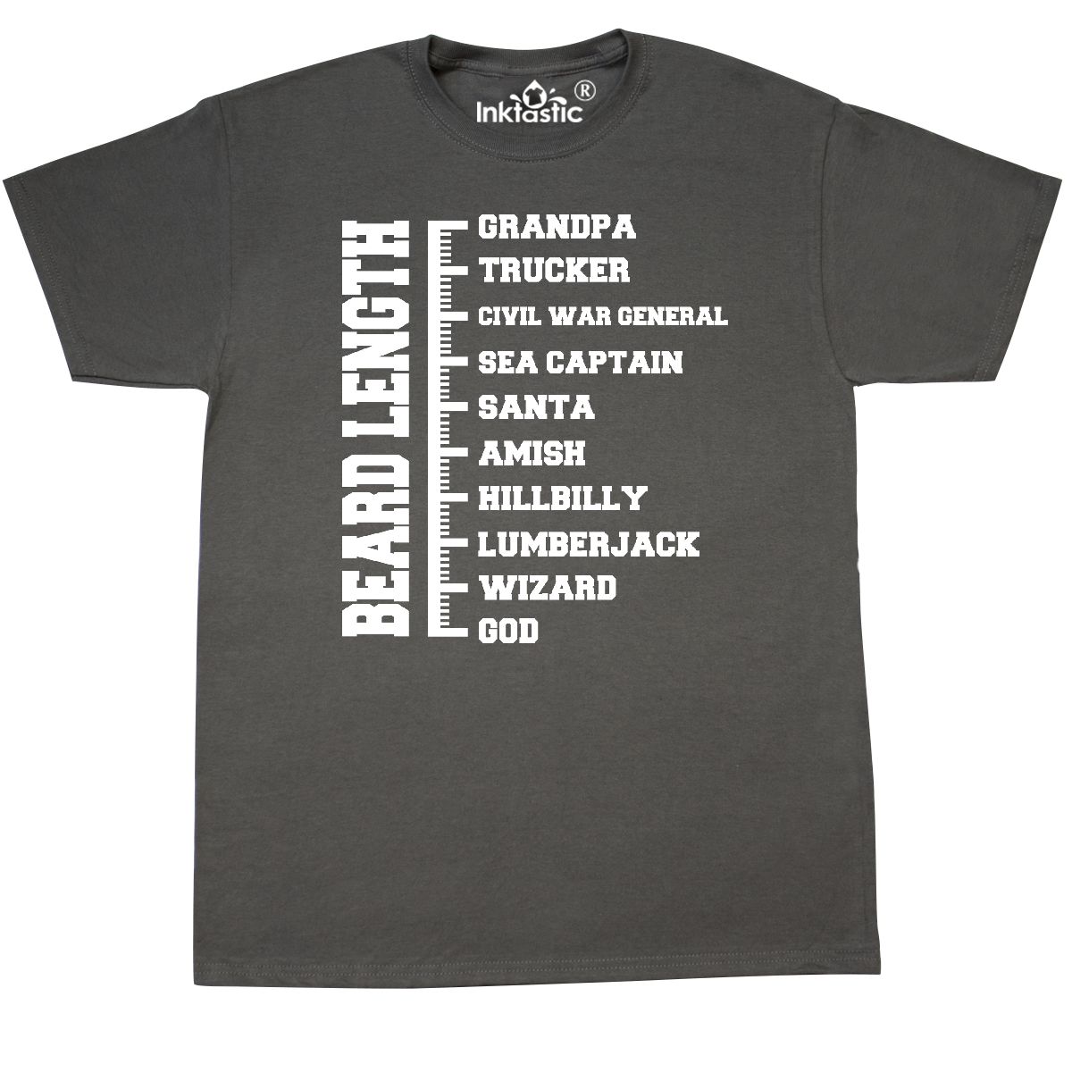 Beard Length Chart Shirt