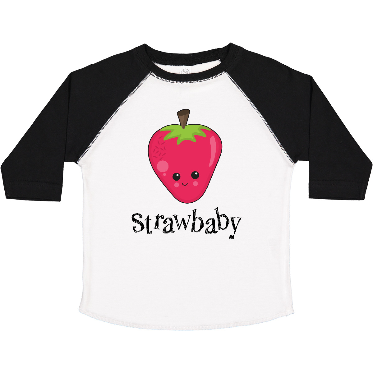 T-Shirt Inktastic süß Erdbeere Strawbaby Kleinkind Essen Humor Obst Beere lustig - Bild 3 von 11