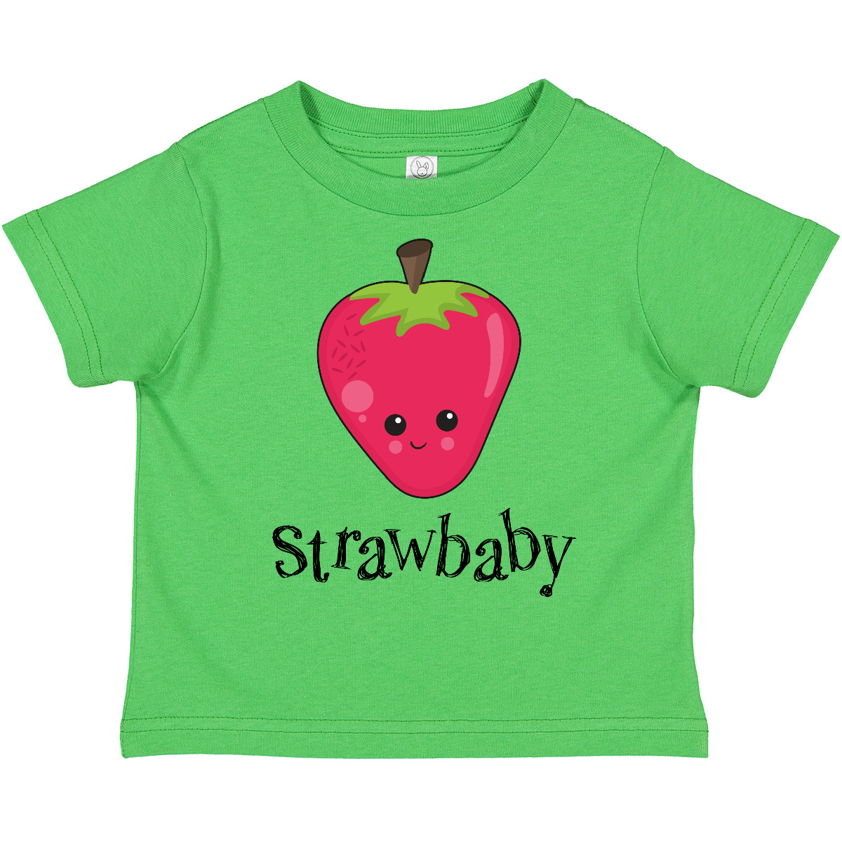 T-Shirt Inktastic süß Erdbeere Strawbaby Kleinkind Essen Humor Obst Beere lustig - Bild 2 von 11