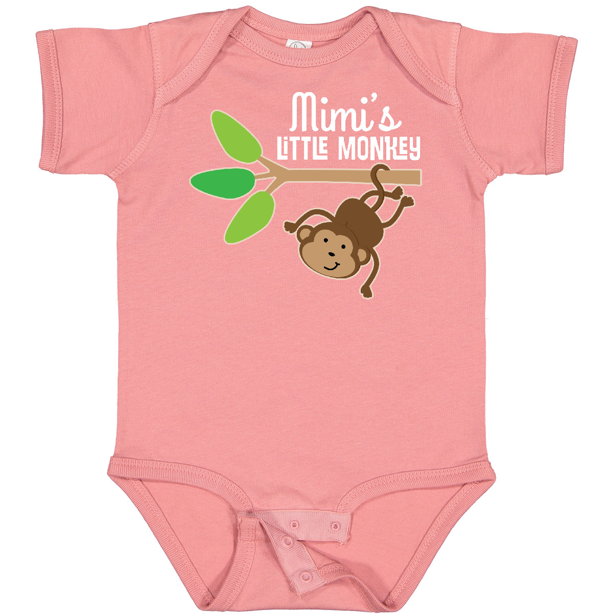 Inktastic Mimi Little Monkey Grandchild Infant Creeper Mimis From Grandson Kids - Picture 6 of 8