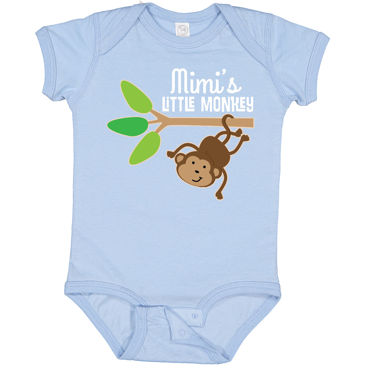 Inktastic Mimi Little Monkey Grandchild Infant Creeper Mimis From Grandson Kids - Picture 5 of 8