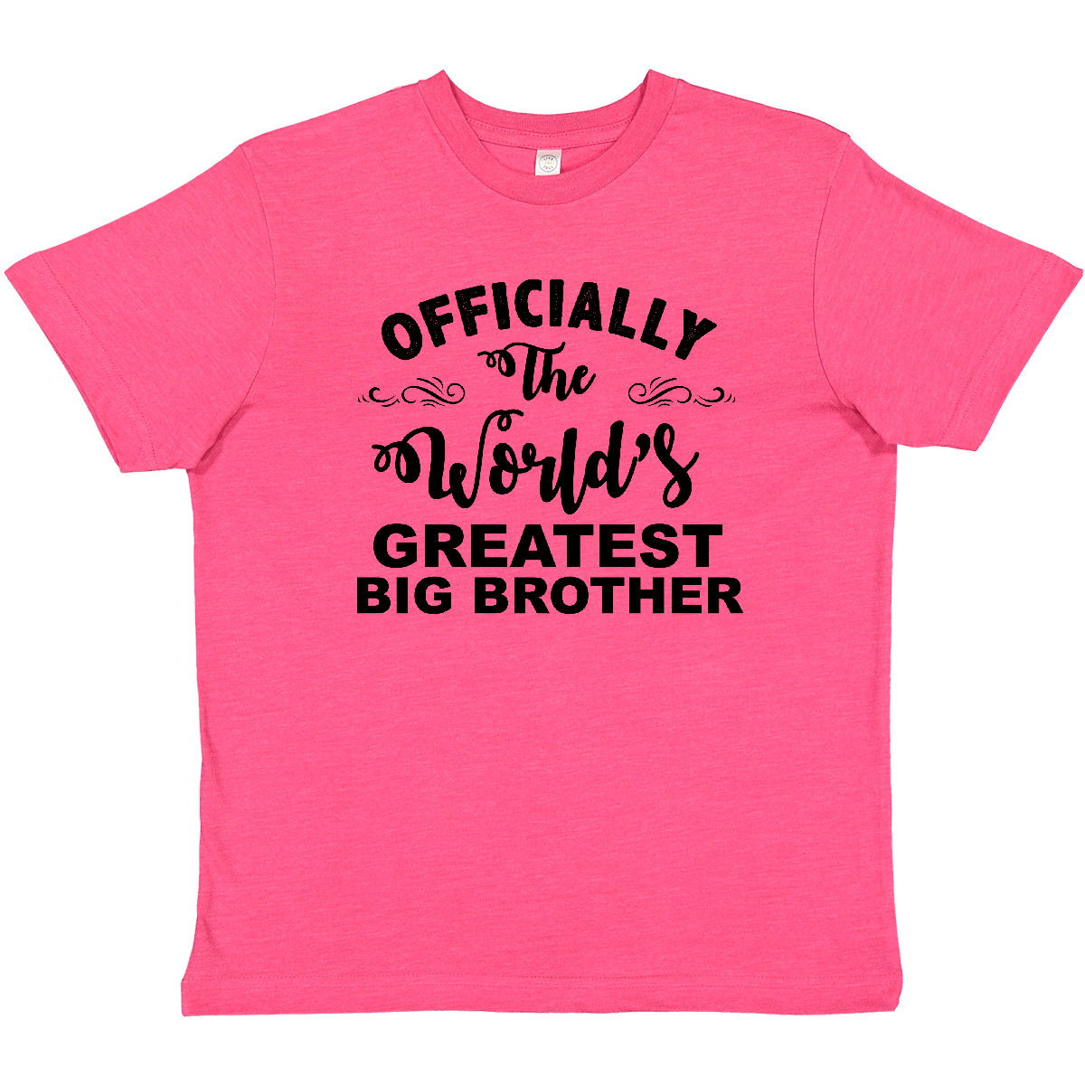 Inktastic Officially The World's Greatest Big Brother Youth T-Shirt Tee Kids - Picture 2 of 3