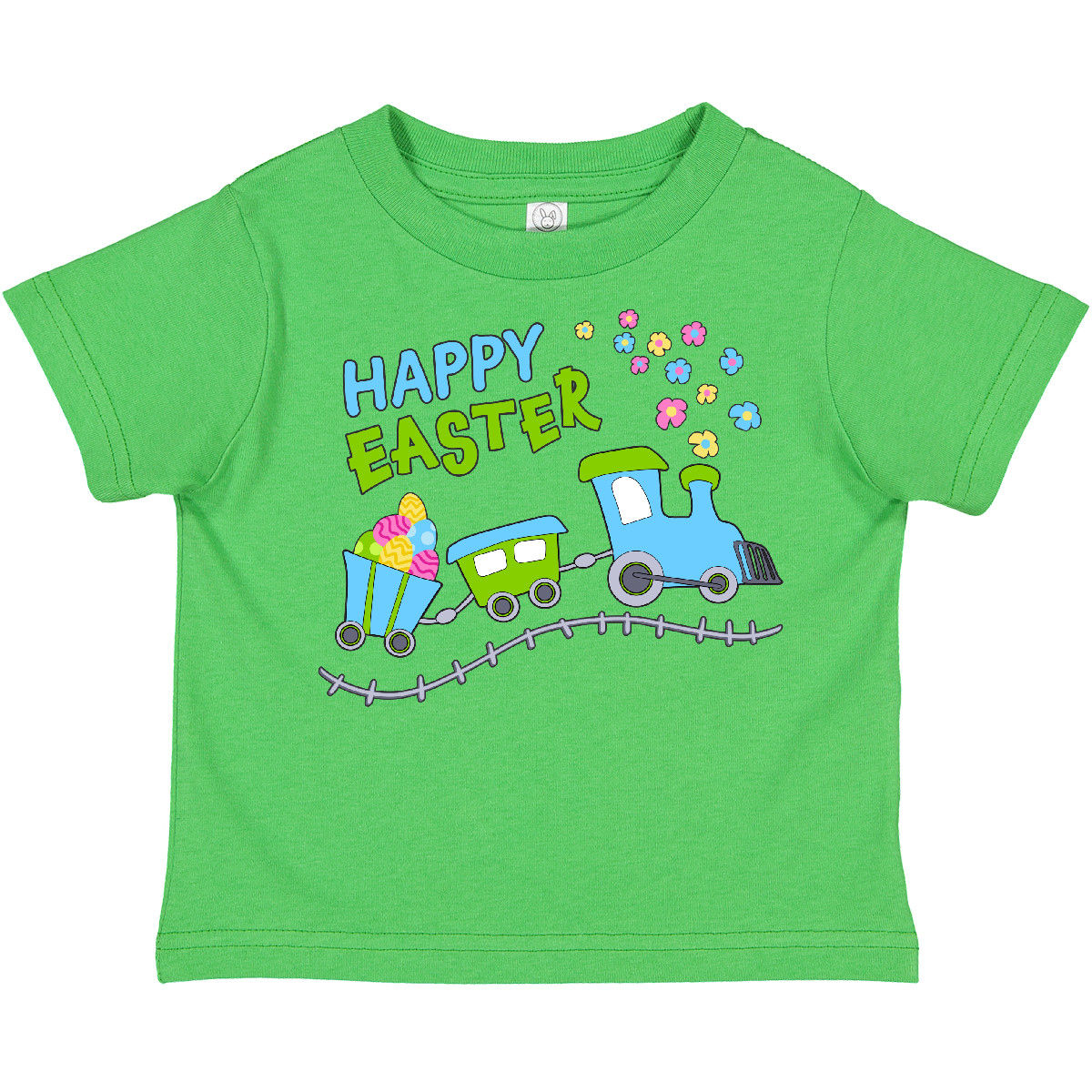 ８本セット Inktastic Happy Easter Train Toddler T-Shirt Kids Eggs Flowers