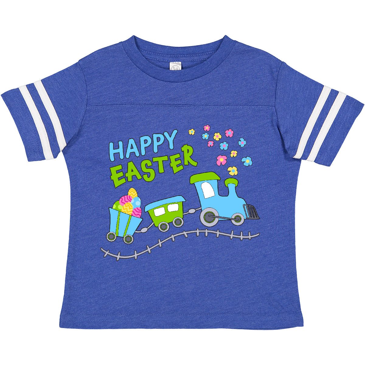 ８本セット Inktastic Happy Easter Train Toddler T-Shirt Kids Eggs Flowers