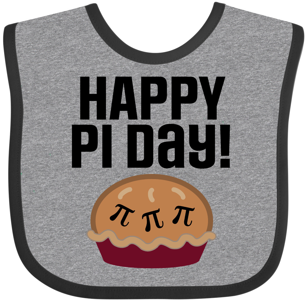 Inktastic Happy Pi Day Math Holiday Baby Bib Teacher Major School Geek College - Picture 2 of 5