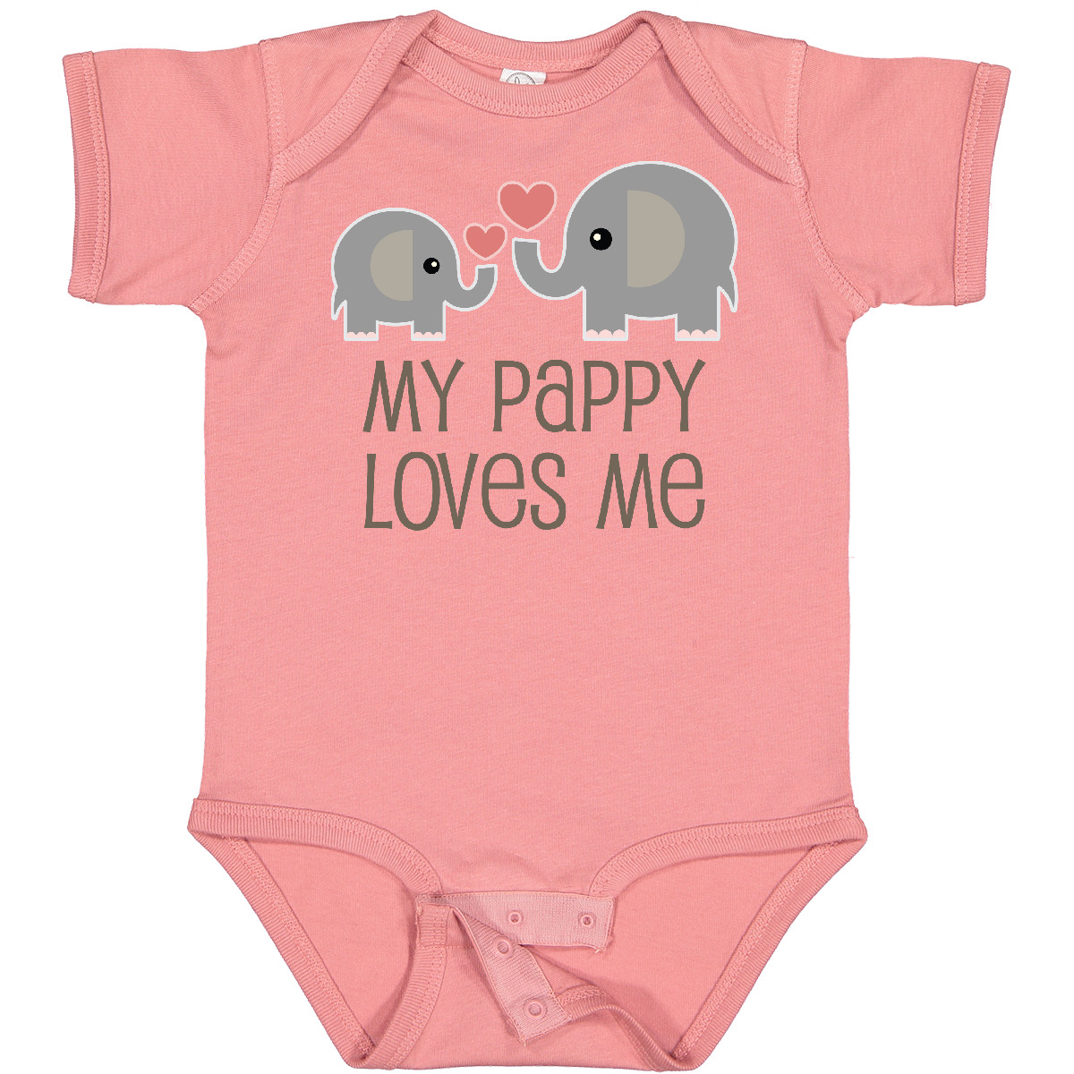 Inktastic My Pappy Grandpa Loves Me Baby Bodysuit From Grandchild Boys Girls Hws - Picture 5 of 8